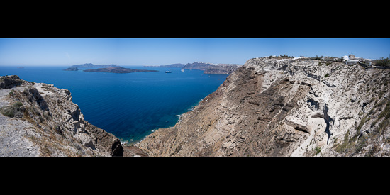 Santorini Heart View